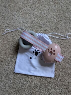 Nectar Baby Pink & Gray Infant Headphones